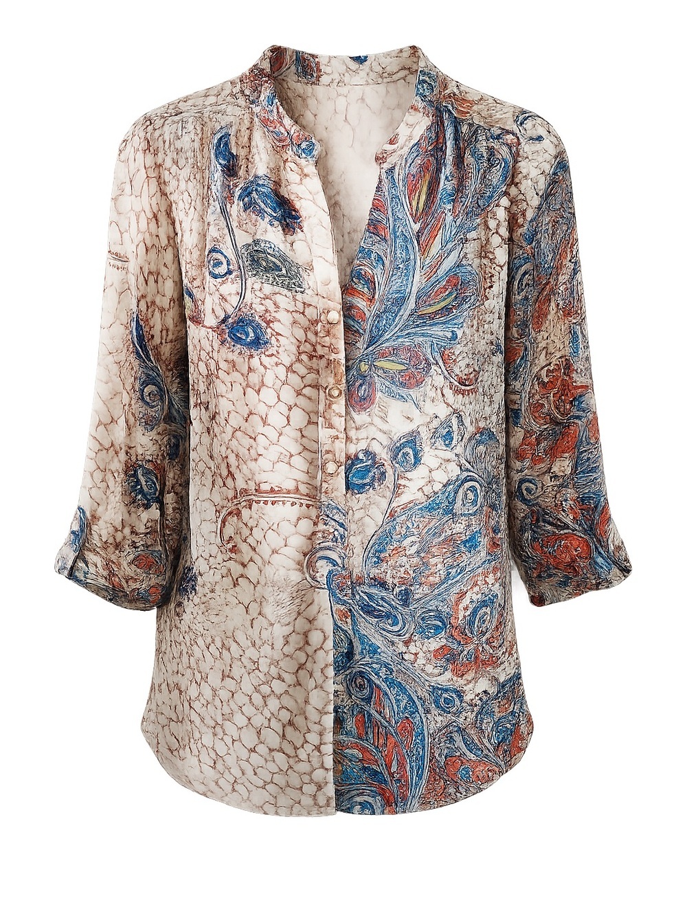 Antilia femme multicolor blouse
